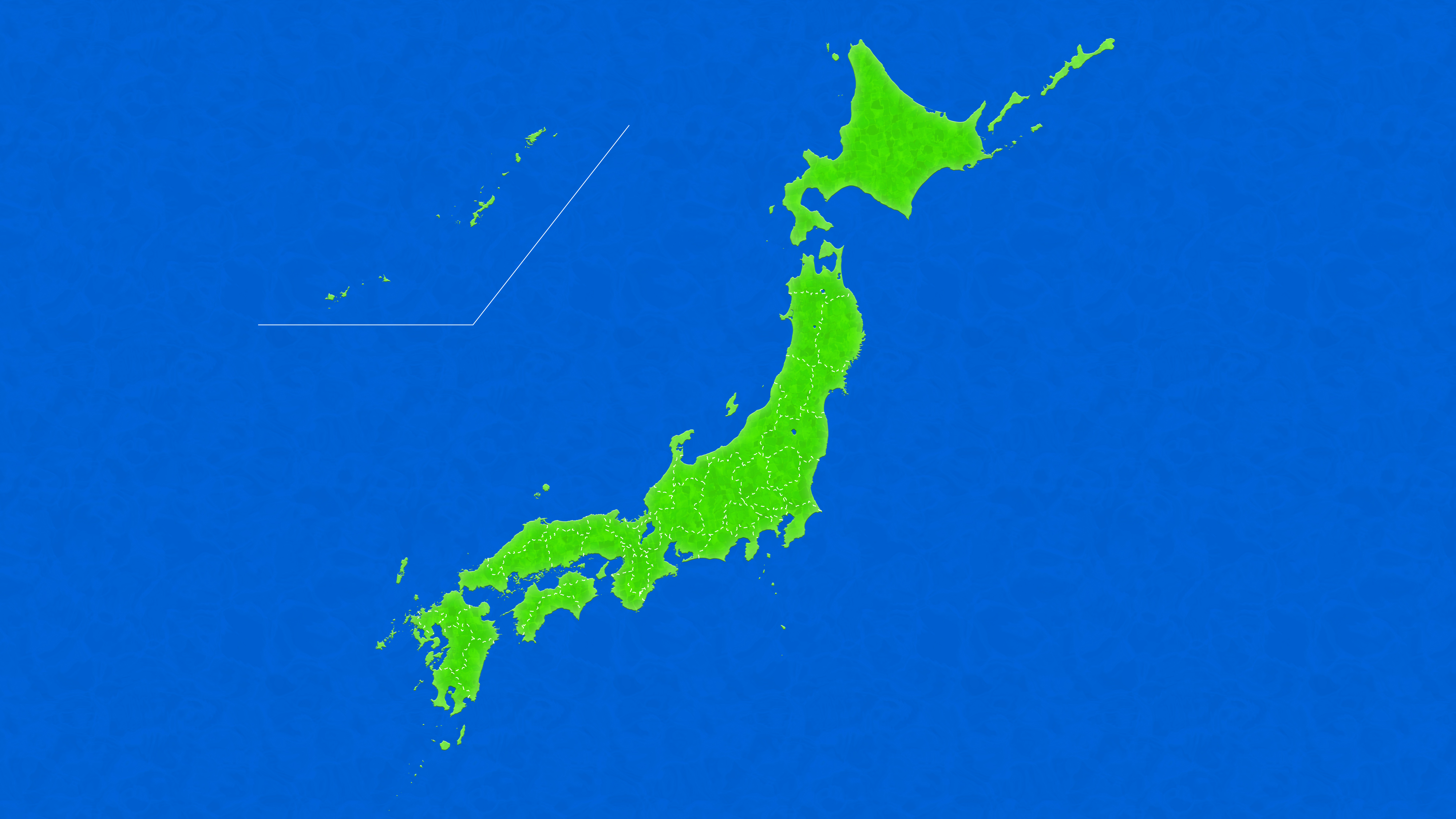 テレビ番組で使用する「地図CGアニメ」を制作しました