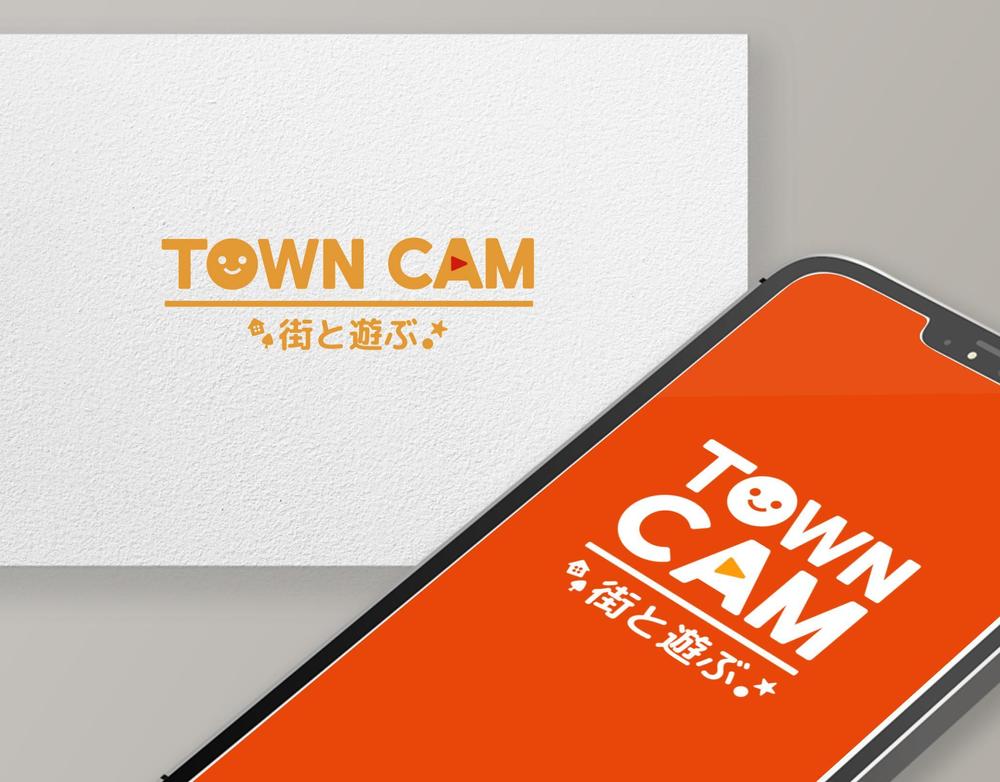 TOWN CAM様のロゴとアイコンを制作しました