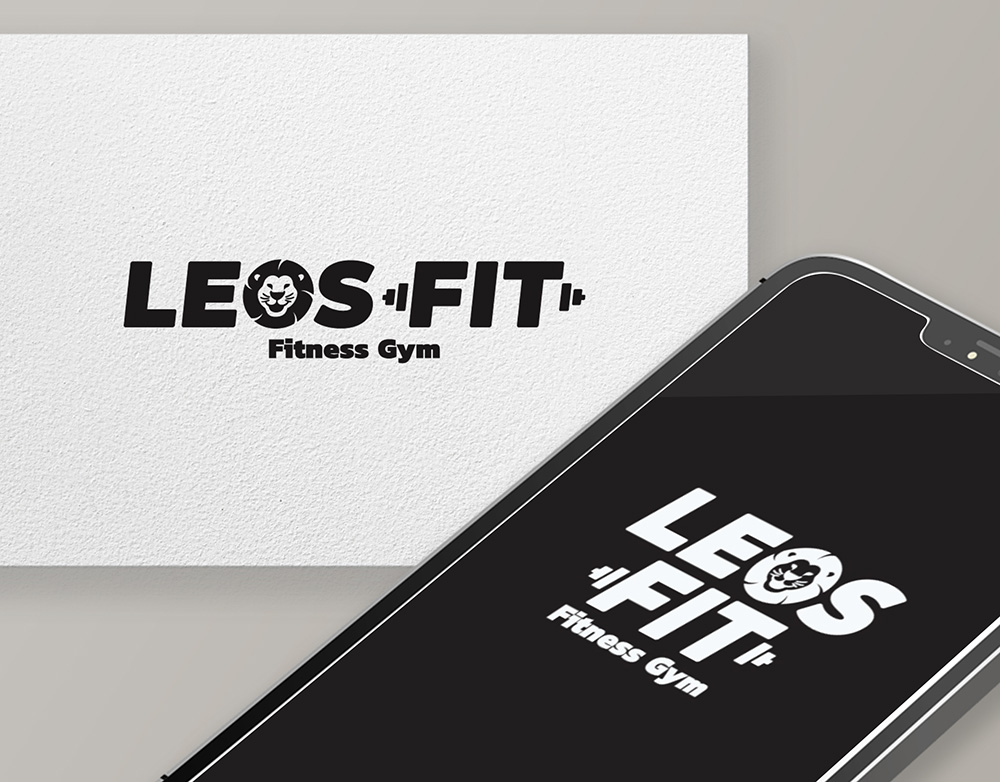 LEOS FIT様のロゴとアイコンを制作しました