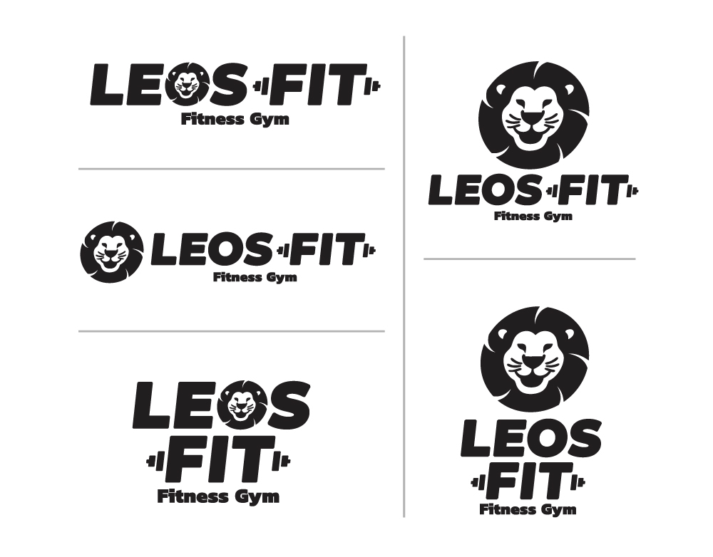 LEOS FIT様のロゴとアイコンを制作しました