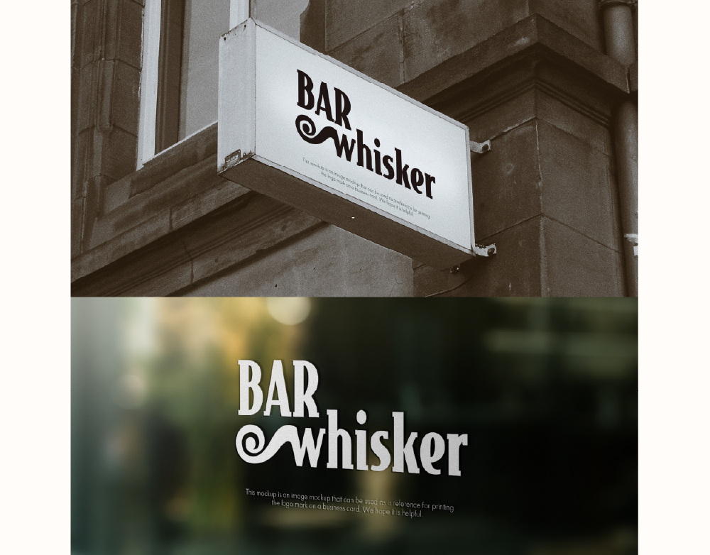 「BAR whisker」様のロゴデザインを制作しました
