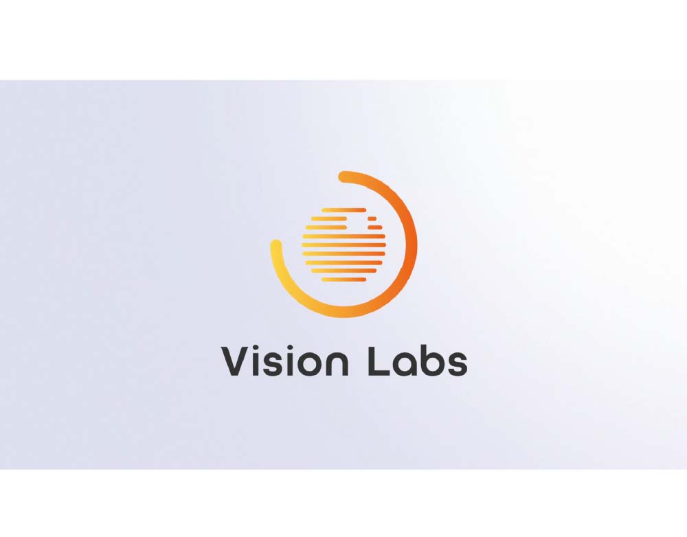 「Vision lab」様の会社ロゴCGアニメーションを制作しました